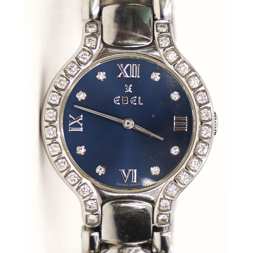 Ladies Ebel Beluga Diamond Bezel Wrist Watch