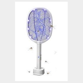 Rechargeable Mosquito Zapper Racket Fly Swatter -- 51743/1387 AS B1 (S2)
