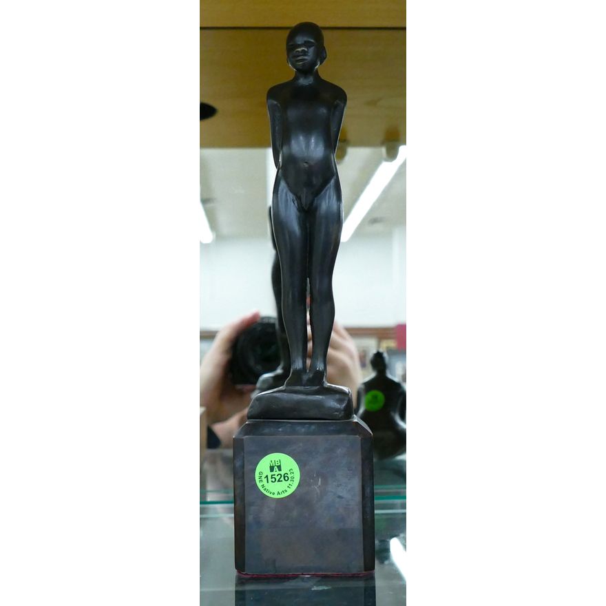 Jeff Day ''African Youth Bronze Sculpture 10''