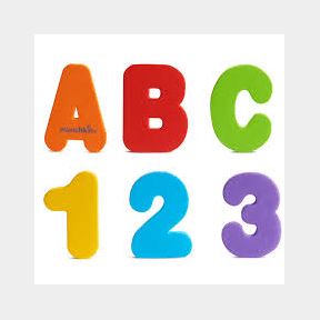 Munchkin Learn Bath Letters Set - 735282110207 -51728/919 B2 (S4)