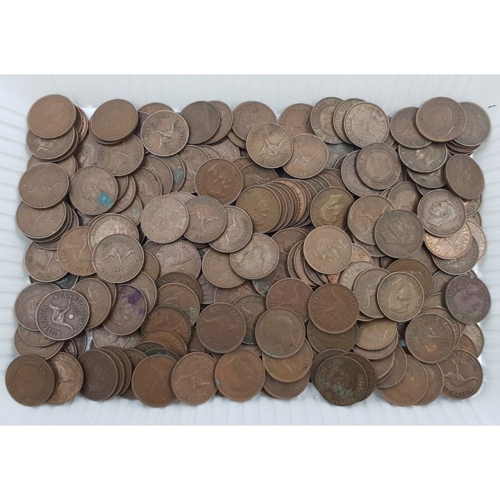 Aus. Half Pennies - Approx. 1.3kg
