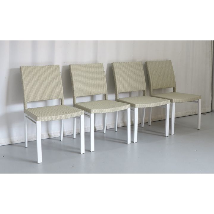 SET OF 4 ALL WEATHER CHAIRS