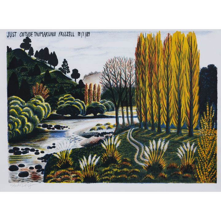 Dick Frizzell, 'Just Outside Taumaranui'