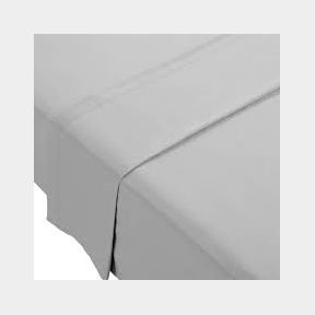Sheraton 200TC 100 Cotton Percale Flat Sheet in Grey-King --51661/1611a B9 (S5)