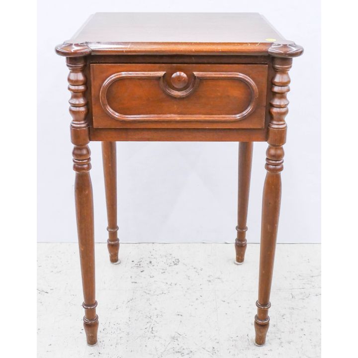 Vintage Cherry Side Table- 28x18''