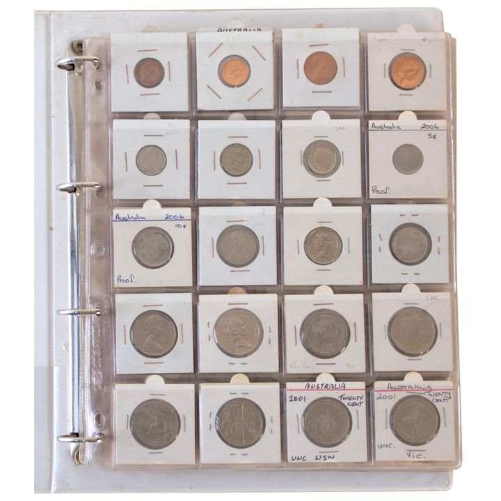 Collection, Elizabeth II, One Cent - Two Dollars