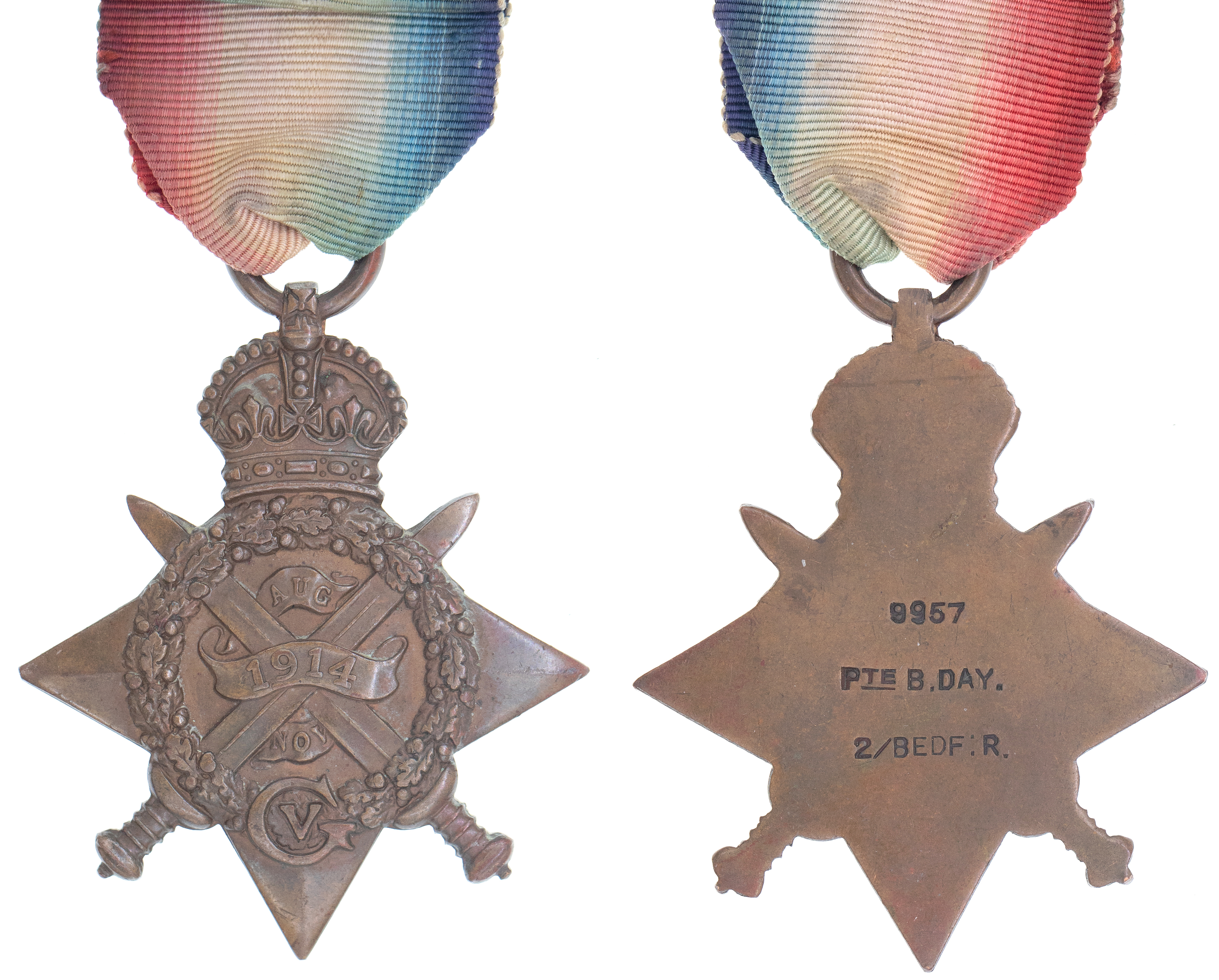 Great Britain, Mons Star Casualty, 1914, VF