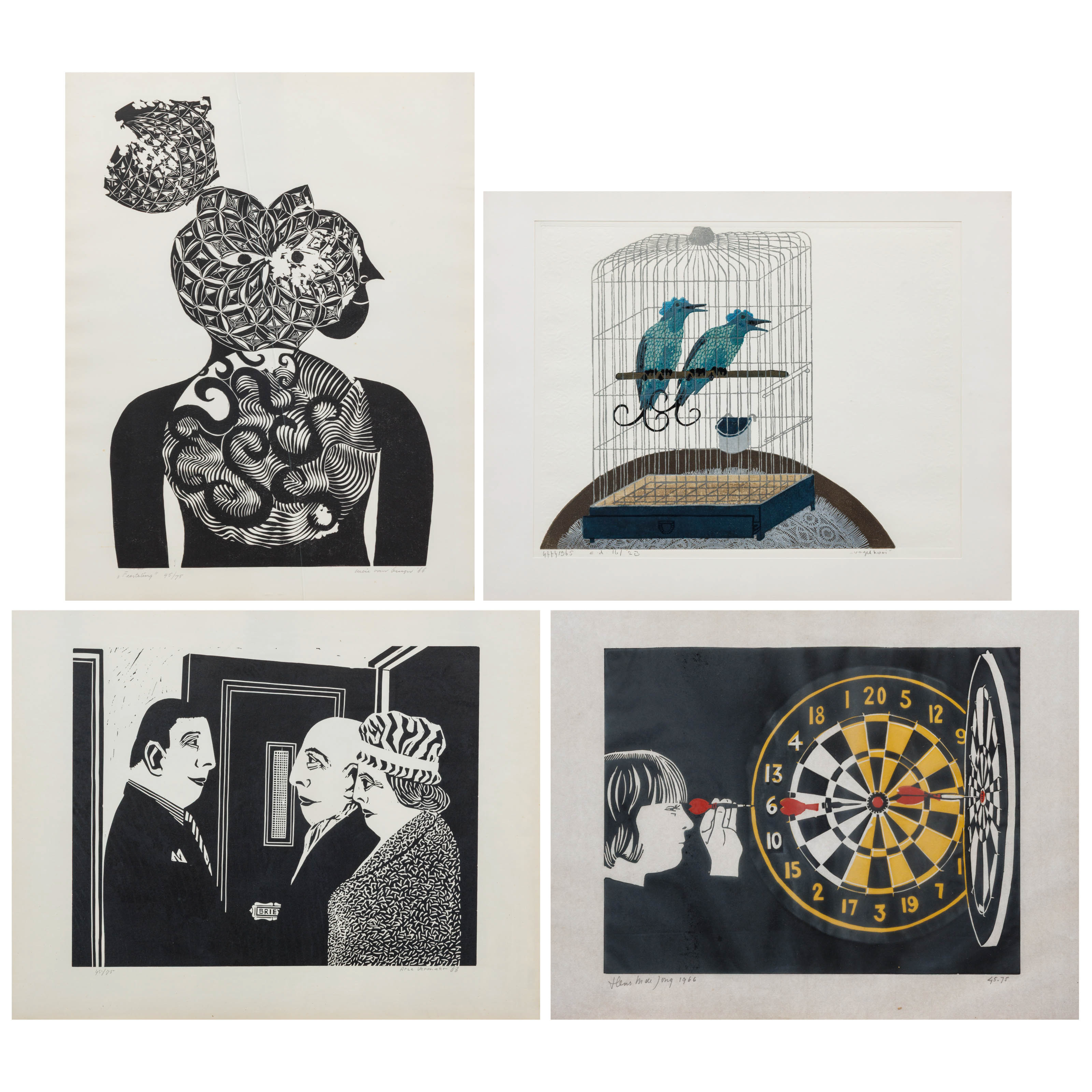 Diverse kunstenaars/ artistes divers – kavel bij Bernaerts, Antwerp