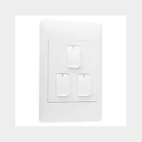 Bright Star Lighting - Electical Wall Switch - 3 Lever. 1 Way Switch - 50577/5225