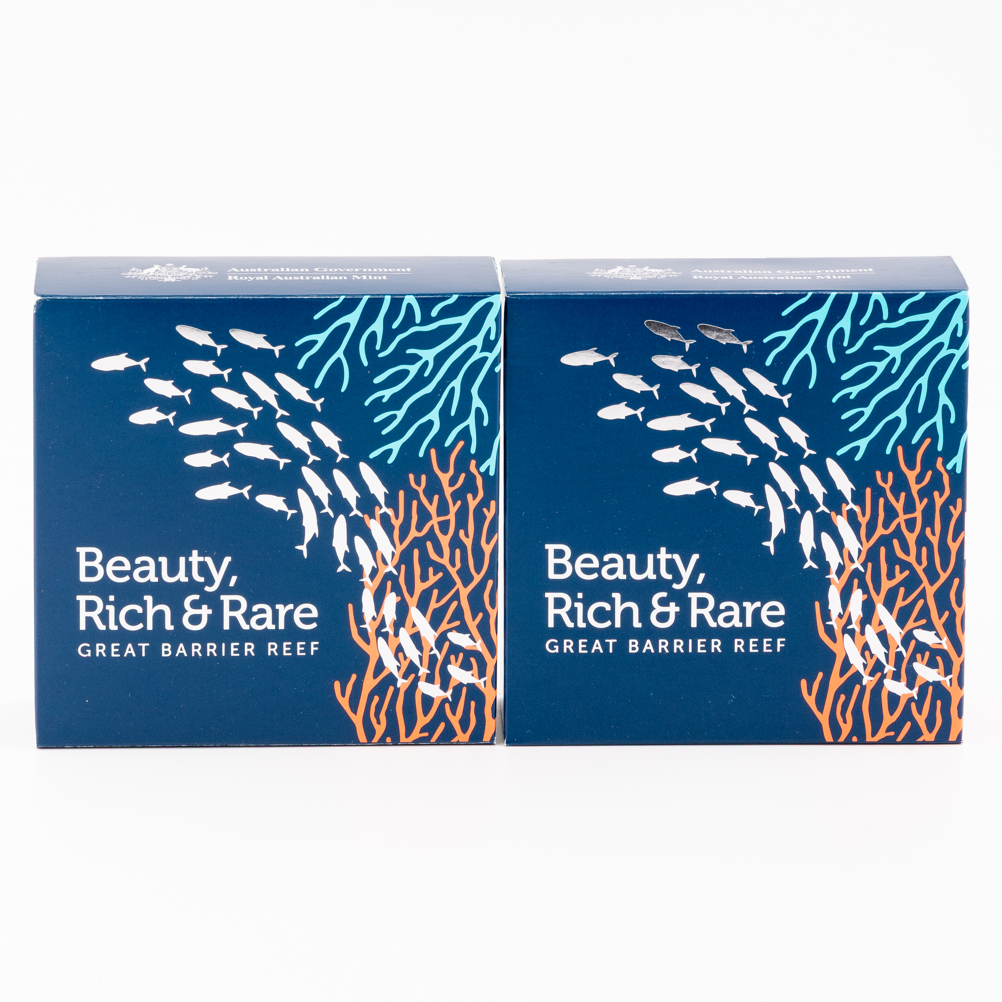 244 · Elizabeth II, RAM - Beauty Rich & Rare, Great Barrier Reef, Five Dollars, 2022,  FDC