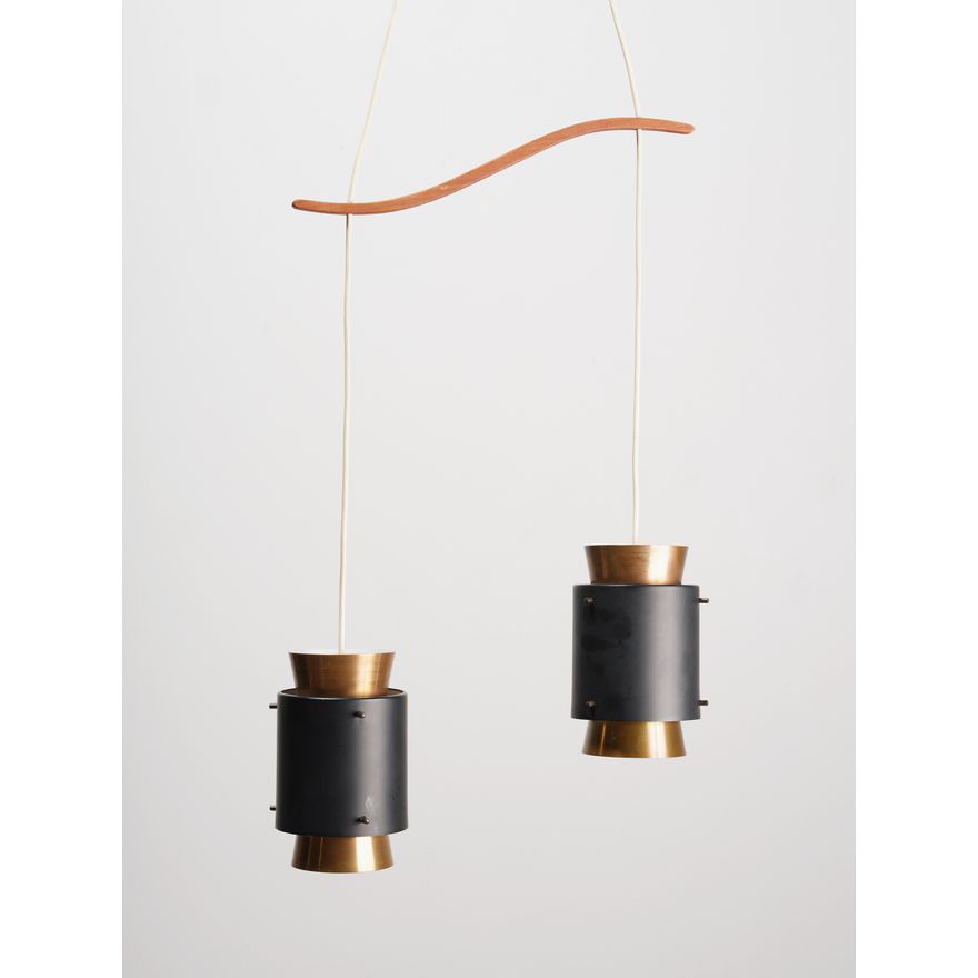 Jo Hammerborg for Fog and Morup, Denmark - A pair of ‘Tunika’ pendant lamps