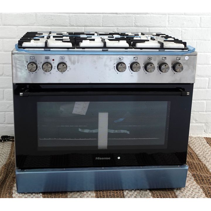 NEW HISENSE GAS COOKER, ELECTRIC OVEN