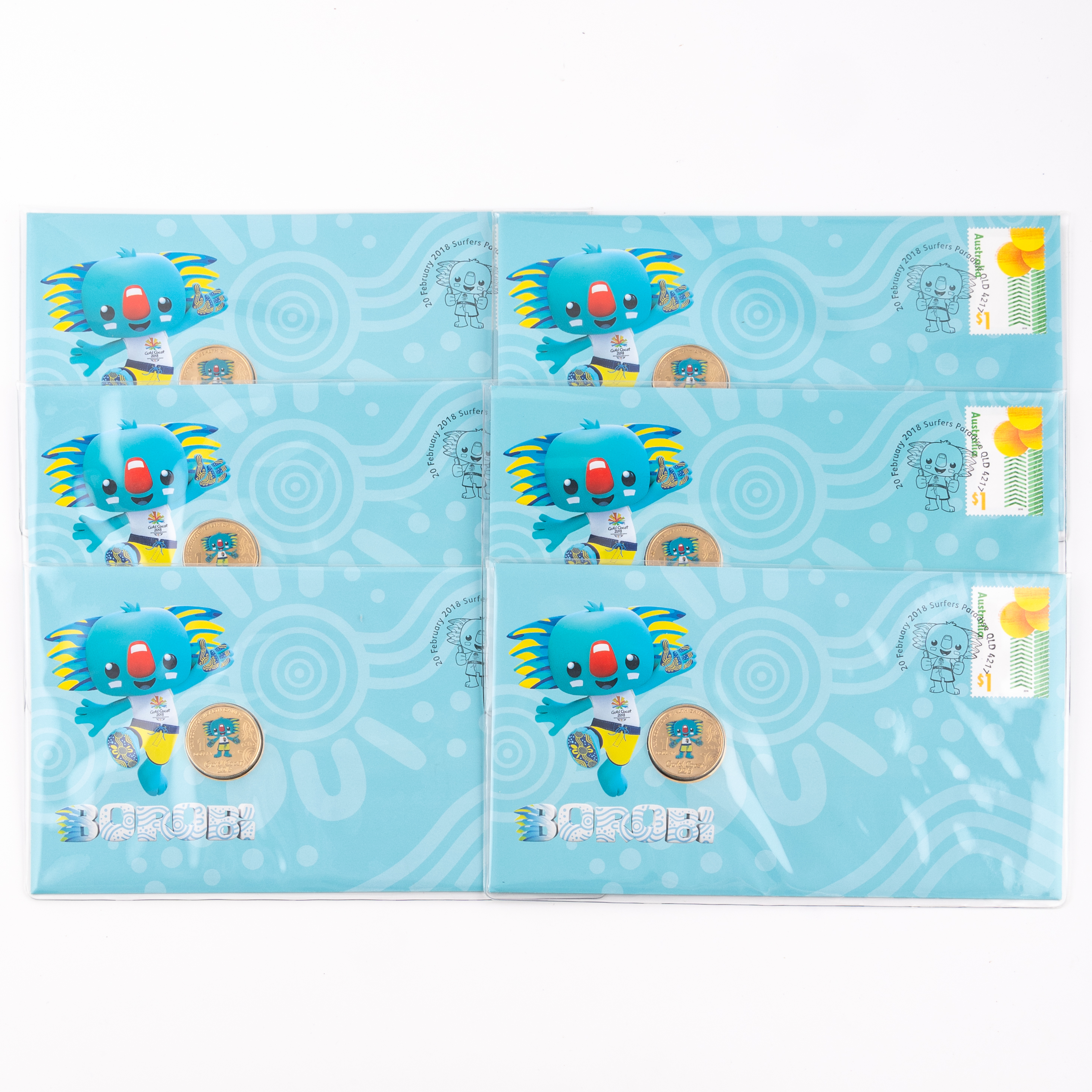 Elizabeth II, Commonwealth Games - Borobi PNC, One Dollar, 2018, UNC