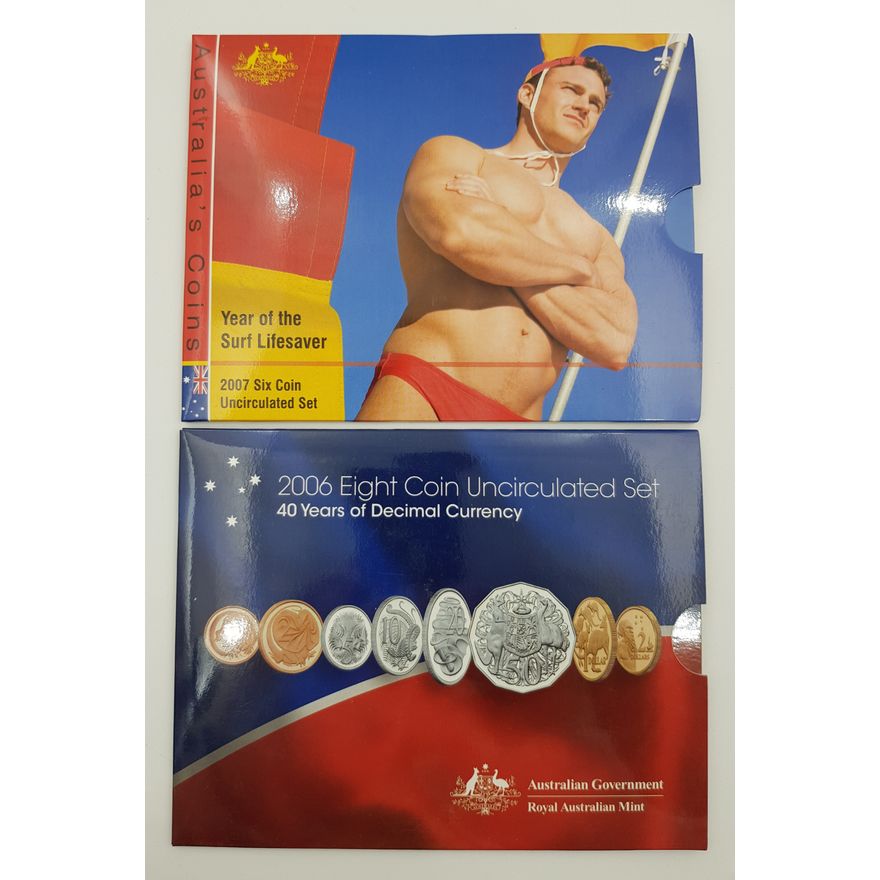 Unc. Coin Sets (x2)