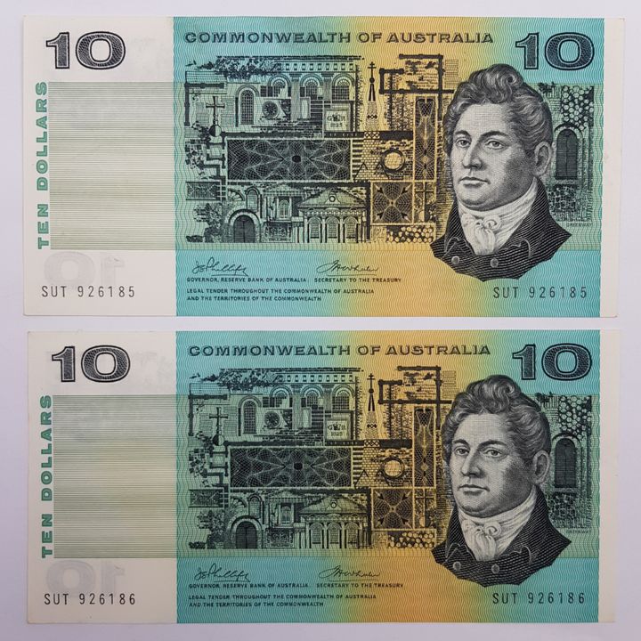 Consec. CoA P/W $10 Notes