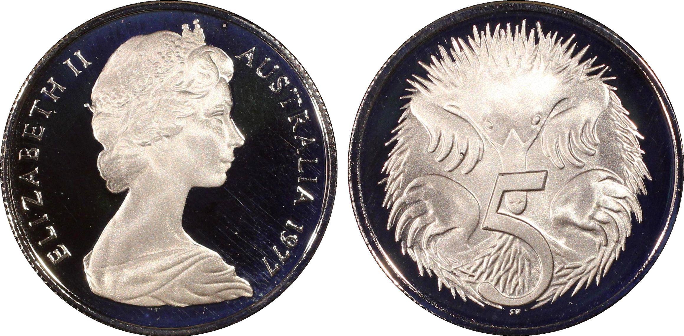 Five Cent, 1977, PCGS PR69DCAM