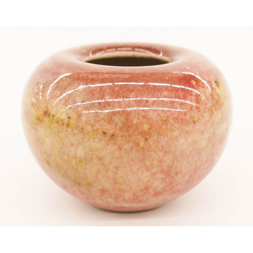 Chinese Kangxi Peachbloom Water Coupe