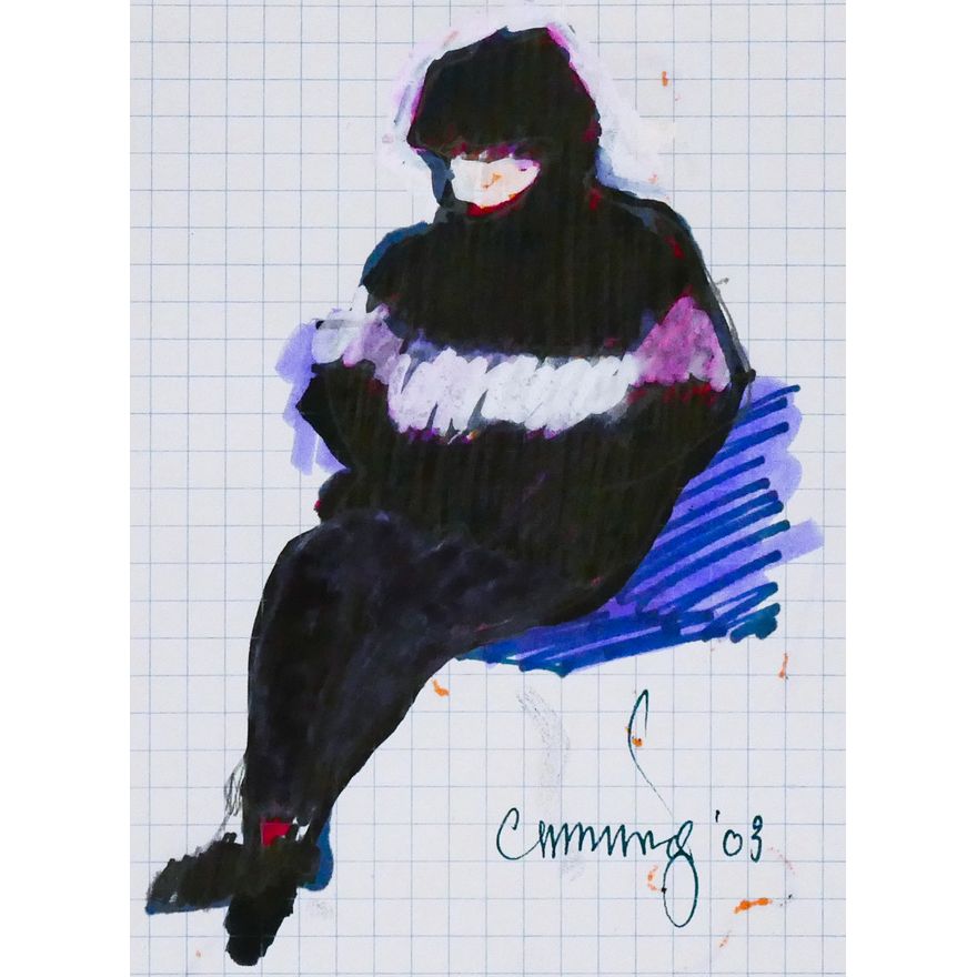 William Cumming ''Seated Figure'' 2003 Mixed Media