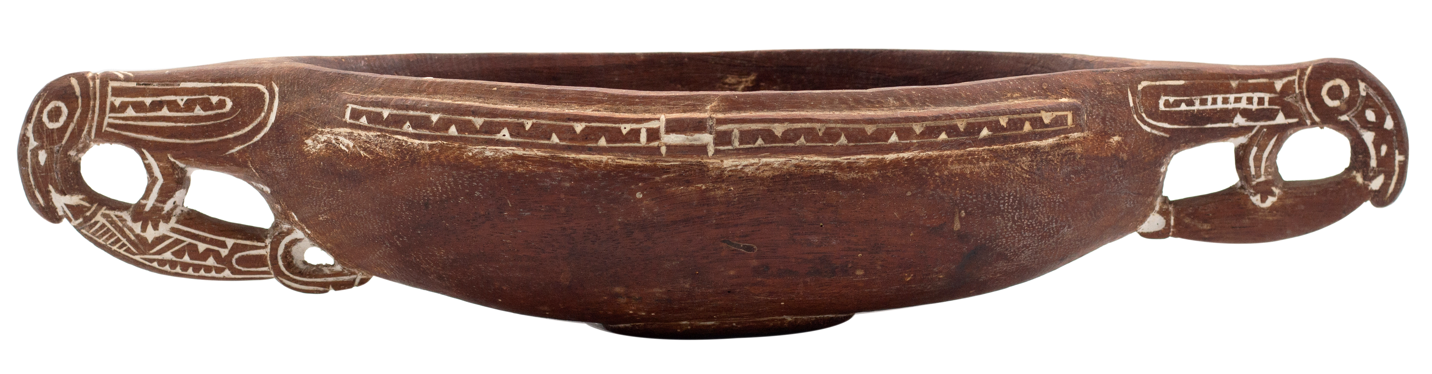 Papua New Guinea, Siassi Island, Zoomorphic Bowl, 1930s, VGC