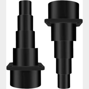 2PACKS UNIVERSAL VACUUM HOSE ADAPTER - 2PCS 90687 SHOP VACUUM ADAPTER TOOL COMPATIBLE WITH SHOP VACUUM AND MORE