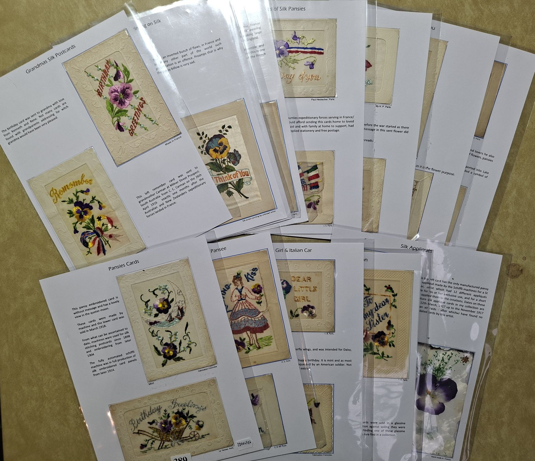 Silk Postcards