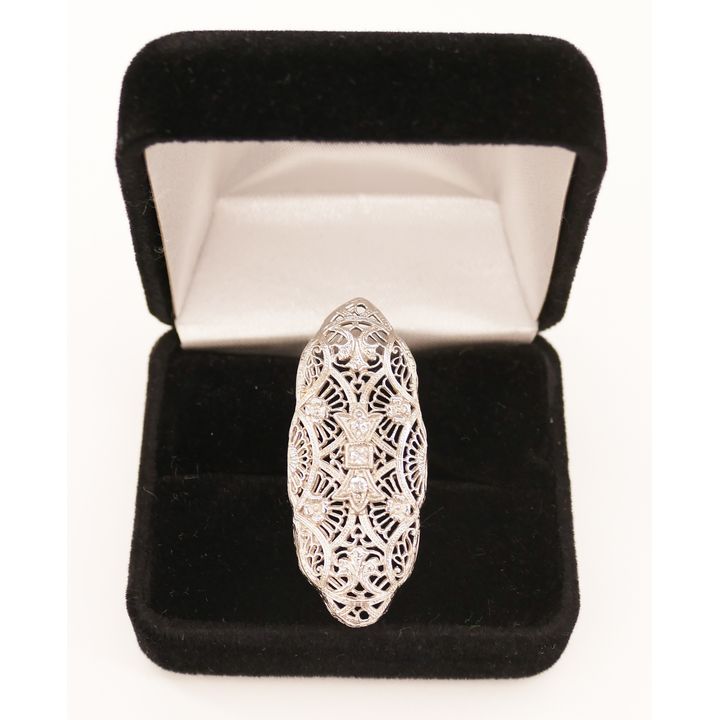 Lady's Diamond 14k Edwardian Style Ring