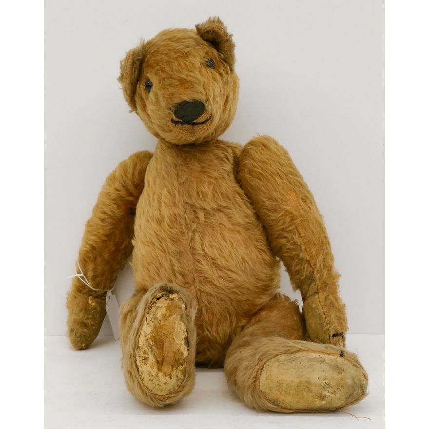 Antique Mohair Jointed Teddy Bear 17''