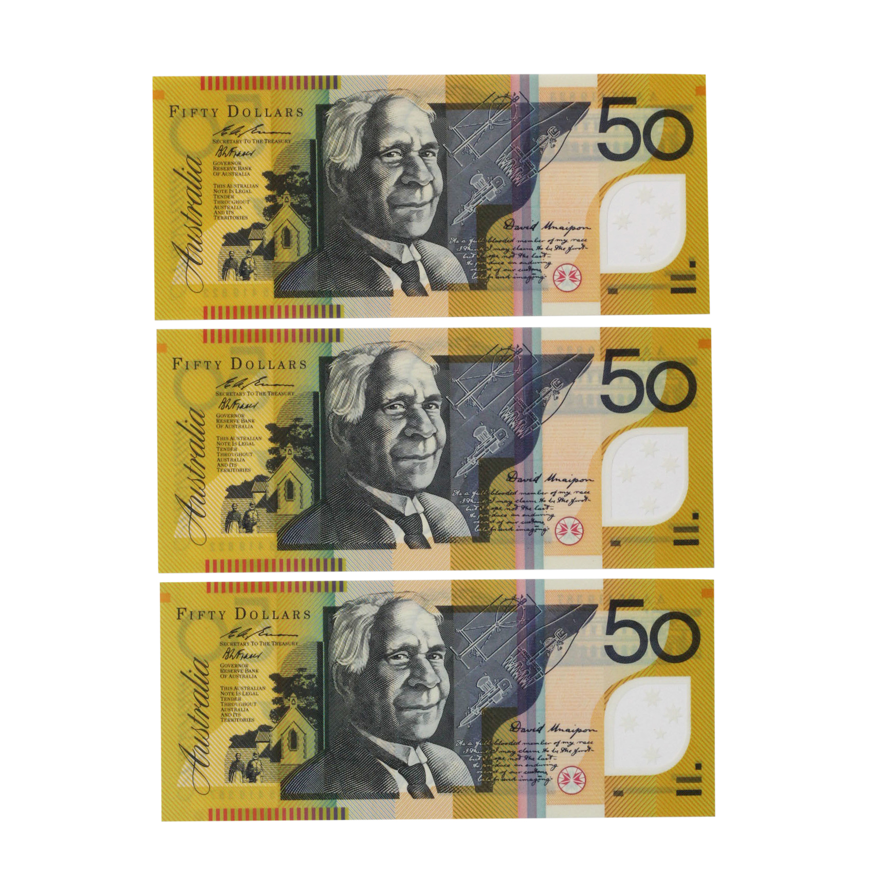 2258. · Fraser/Evans, Fifty Dollars, 1995, UNC