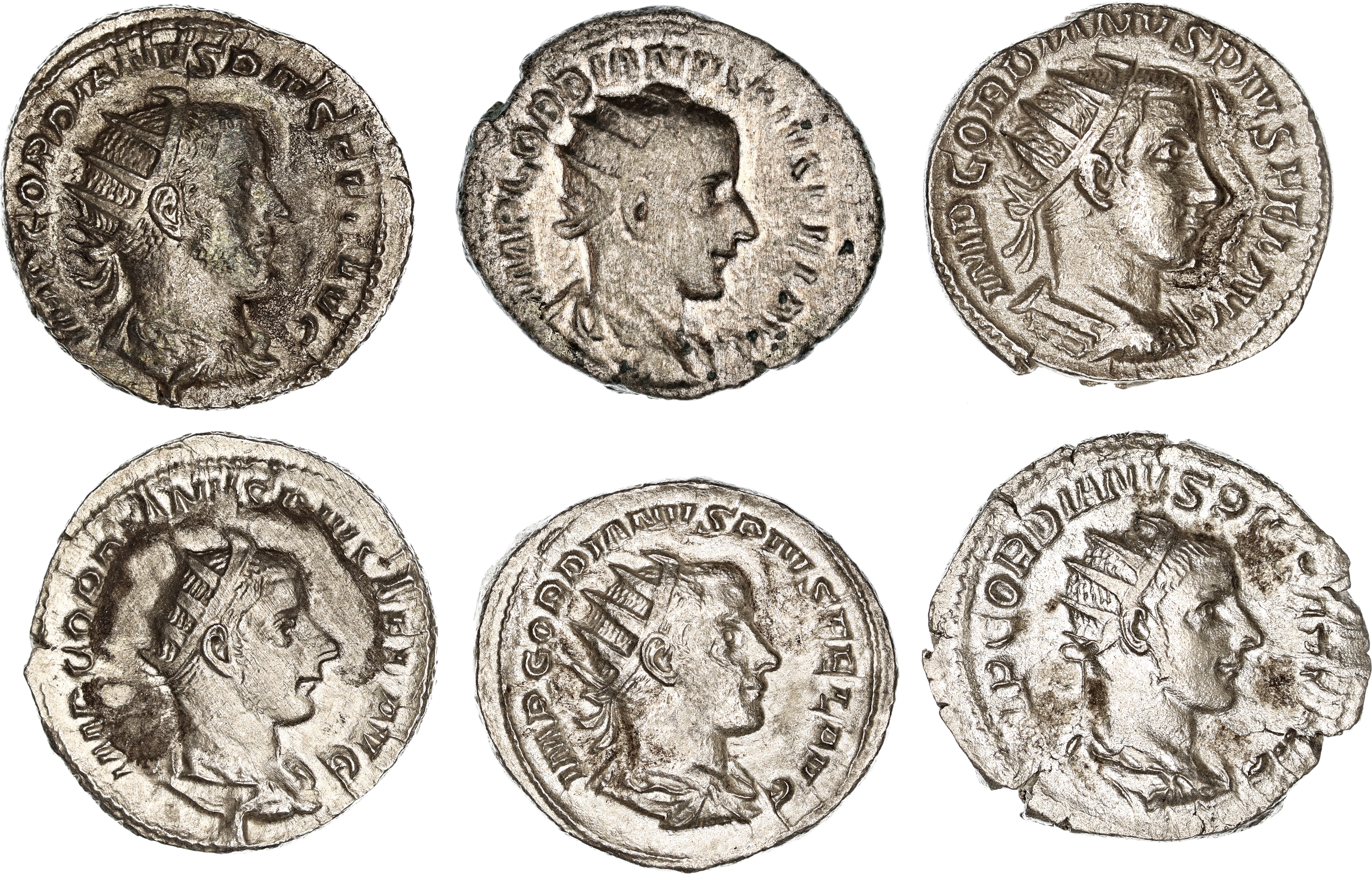 Roman Empire, Gordian III, Silver Antoninianus, 238-244 AD, gF-nVF