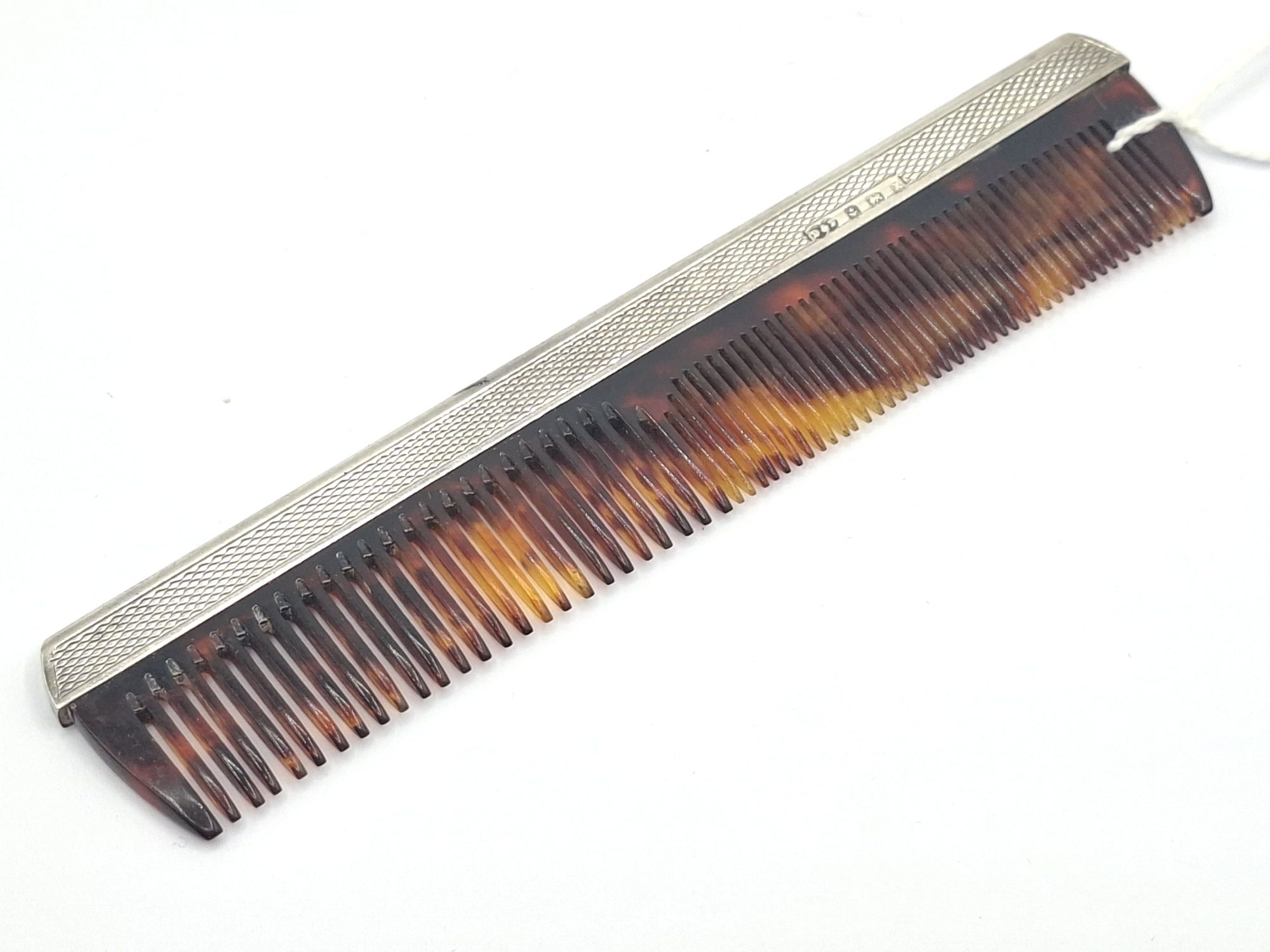 ART DECO STERLING SILVER COMB