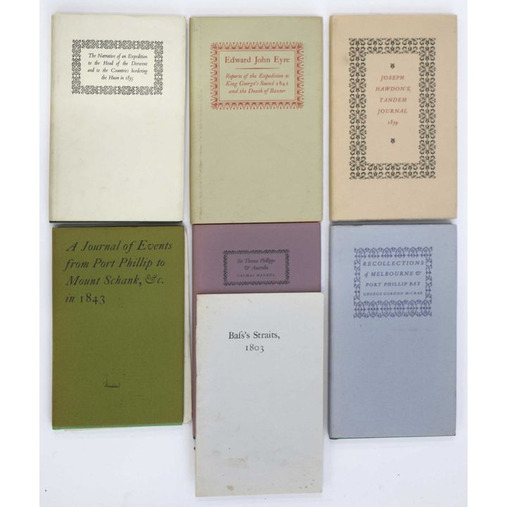 NAG'S HEAD PRESS - SULLIVANS COVE - Eight Limited edition titles