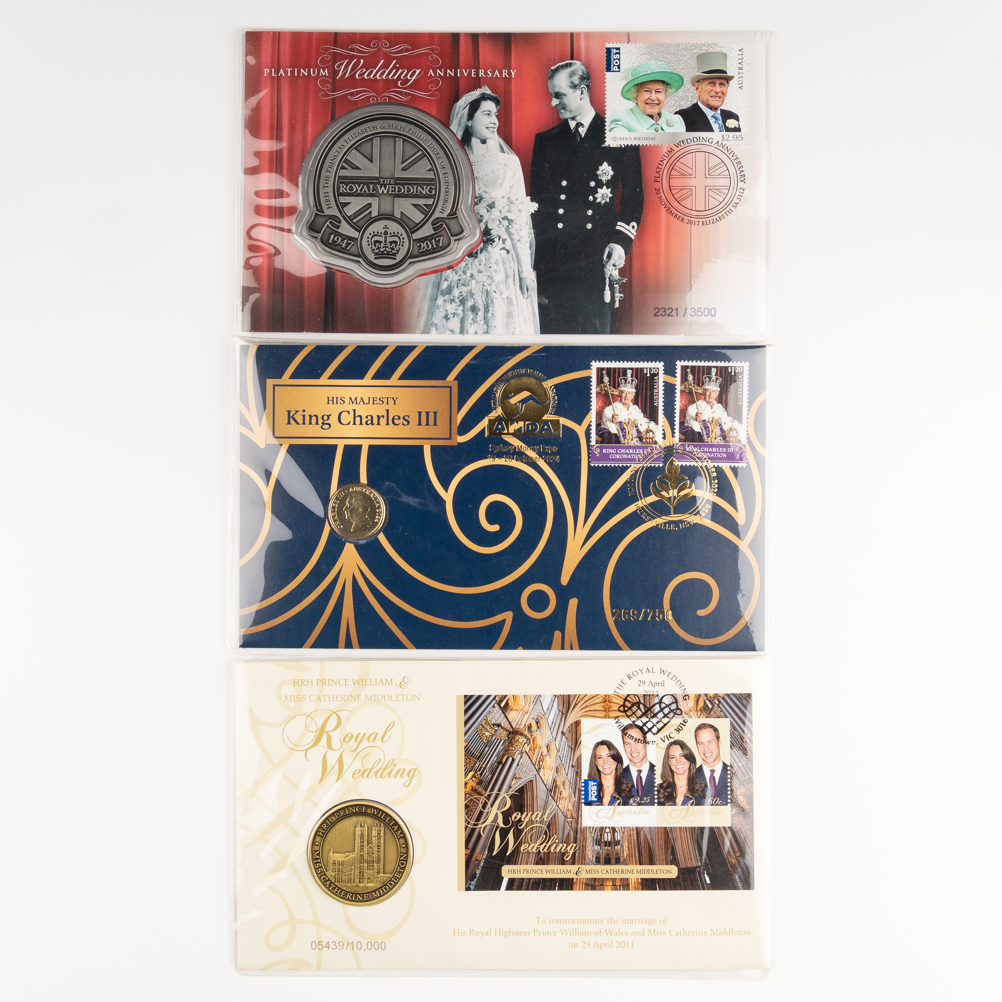 Charles III, Royal Family, Two Dollars, 2011 - 2024, UNC