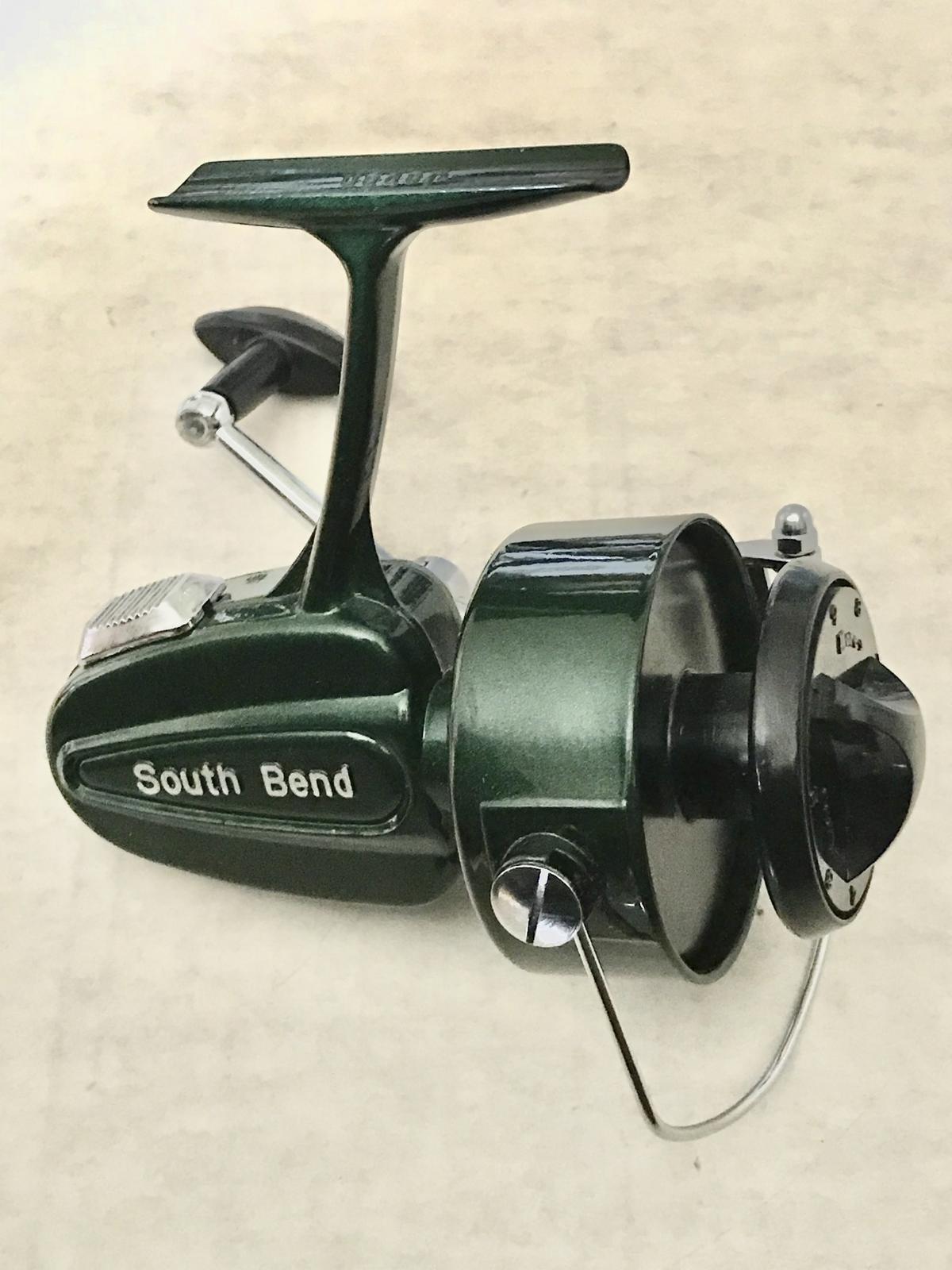 VINTAGE FRESHWATER SPINNING REEL SOUTH BEND MIRAGE # 441A OPEN