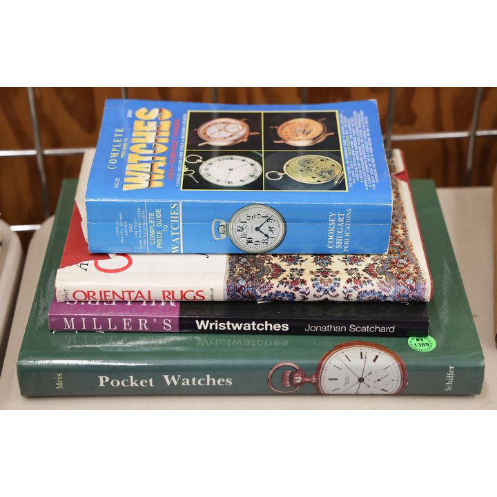 Stack 4pc Watch Reference Books