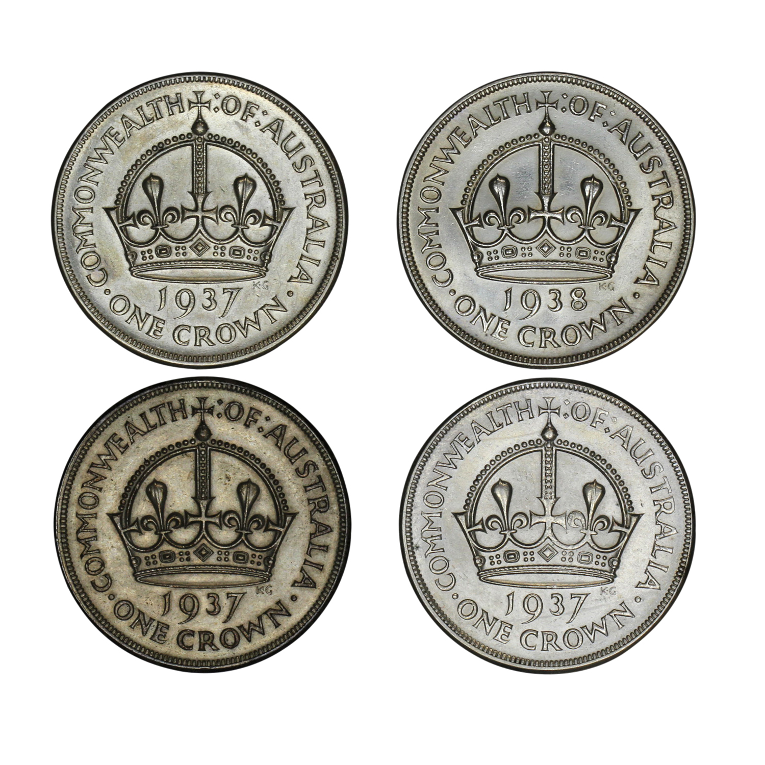 1125. · Group, George VI, Crown, VF