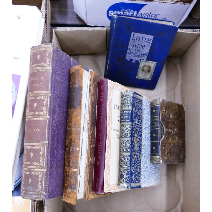 Box Antique Books - Thomas Kempen 17th Cent. Bible