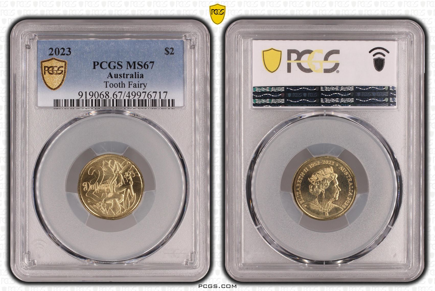 Tooth Fairy, Two Dollar, 2023, PCGS MS67