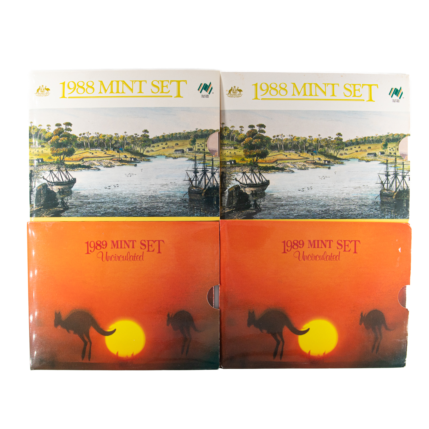 300 · Elizabeth II, Mint Sets, 1984 - 1989,  UNC