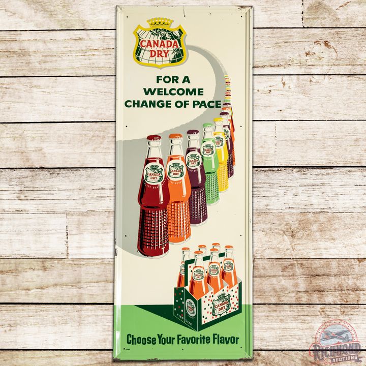 Canada Dry For a Welcome Change of Pace w/ Multiple Bottles & Six Pack - 8.5