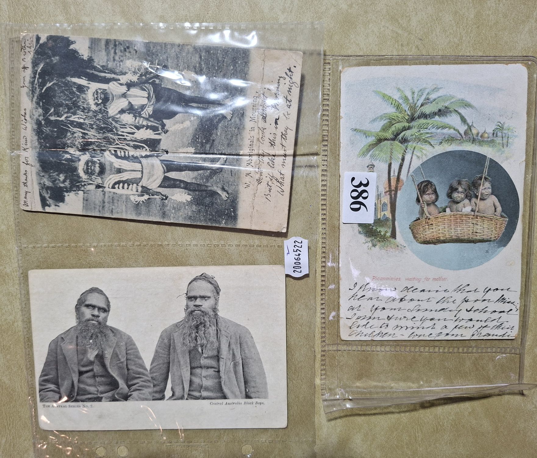 386 · POSTCARDS - ABORIGINAL