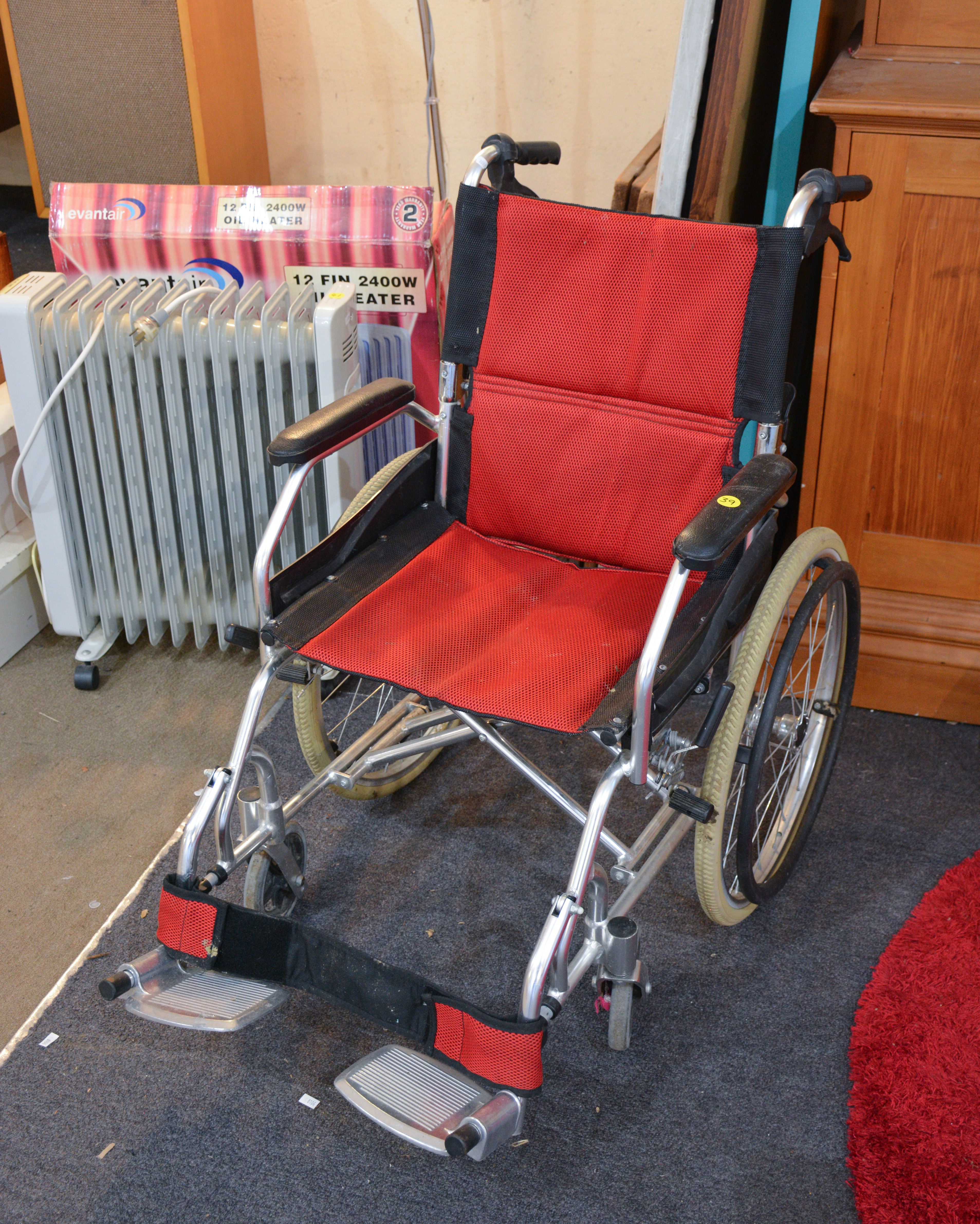 Collapsable Wheelchair — NZ auction result