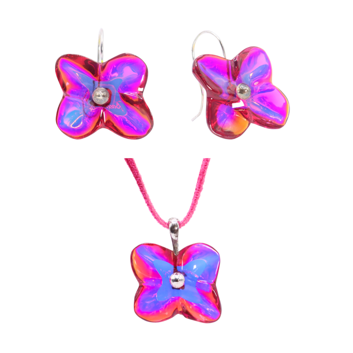 Juego Collar y Aretes Baccarat