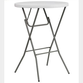 Round 60cm Bar Height 110cm Folding Table Lsa hq y61 |