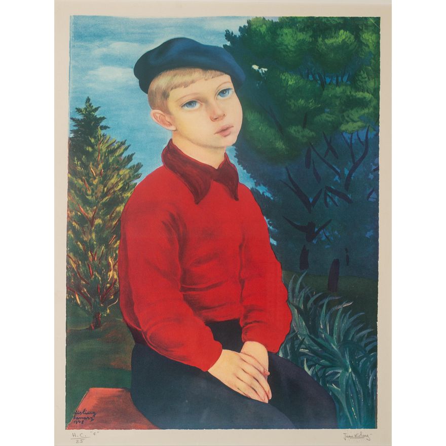 Mojżesz Kisling | Chłopiec w berecie