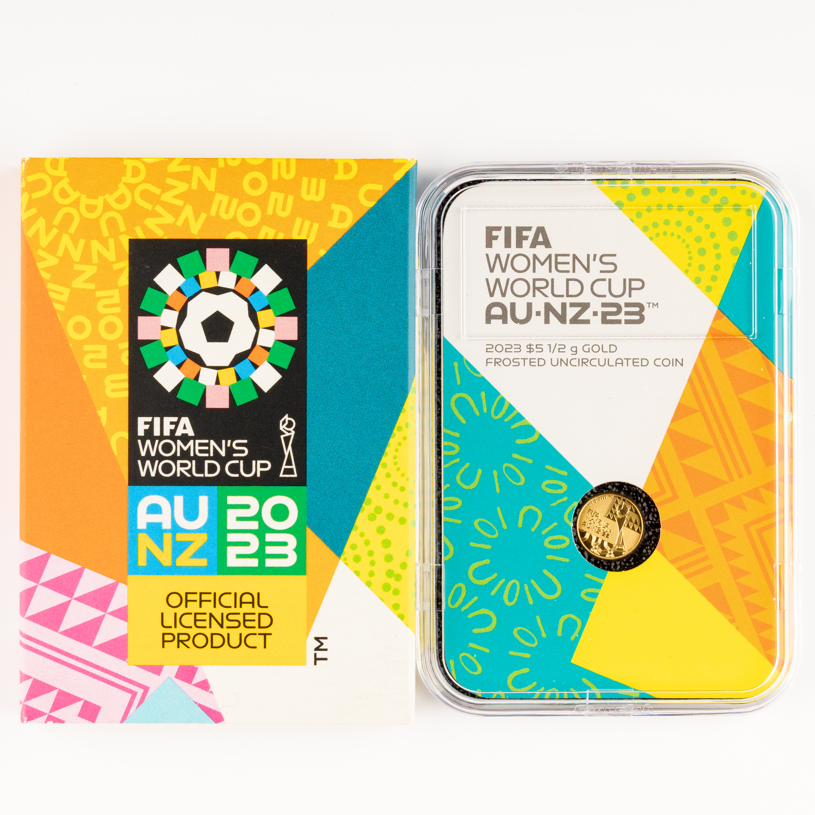 270 · Elizabeth II, RAM - FIFA Women's World Cup, Five Dollars, 2022,  UNC