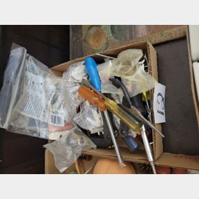 Set of gear wrenches and other common household tools