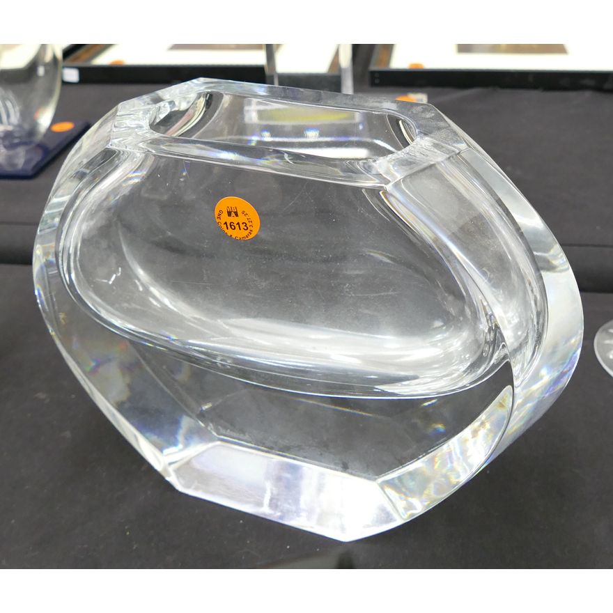 Baccarat Heavy Crystal Pillow Vase 7.5''