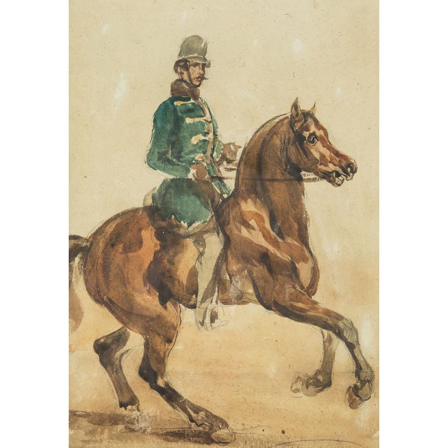 Piotr Michałowski | Huzar, ok. 1850-55