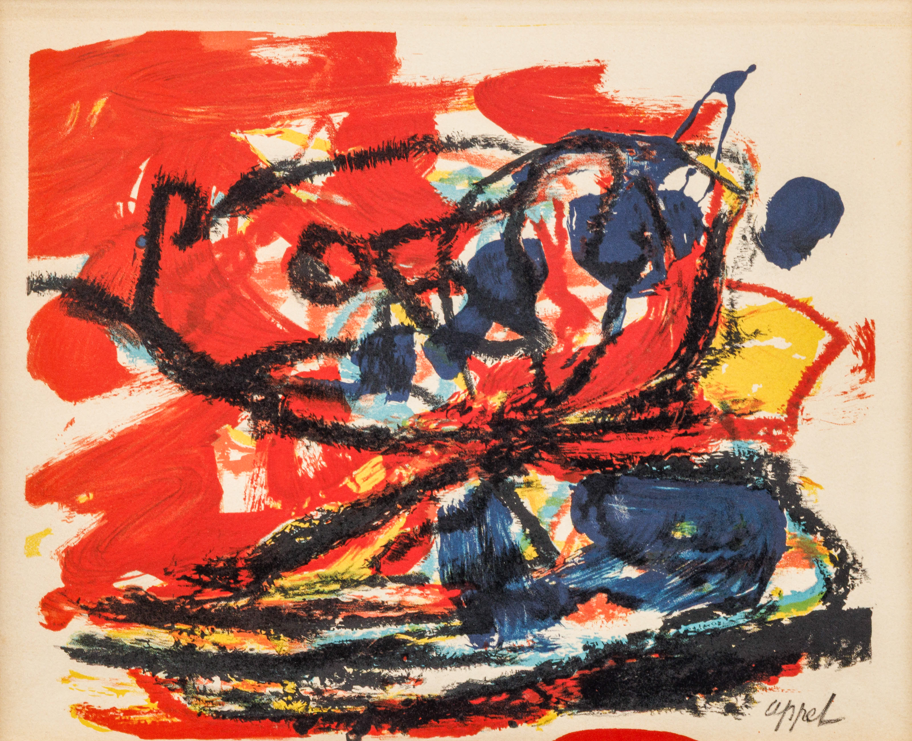 Karel appel (1921-2006) – kavel bij Bernaerts, Antwerp