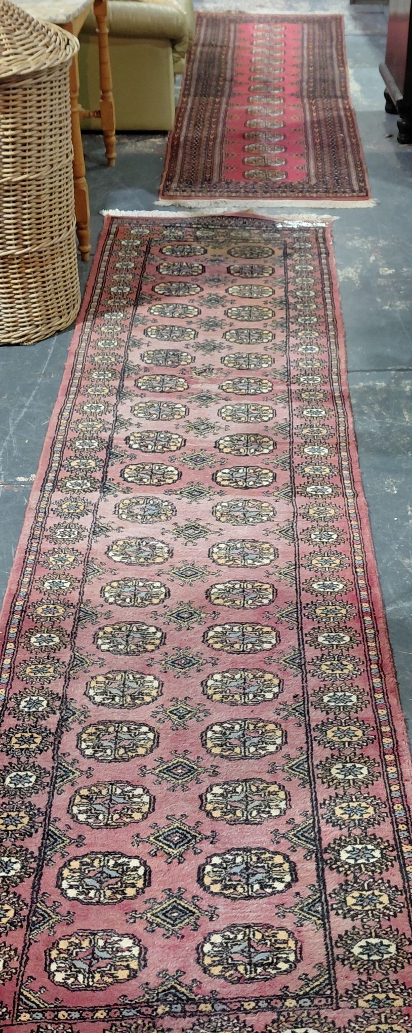 319 · 2 PERSIAN HALLWAY RUGS